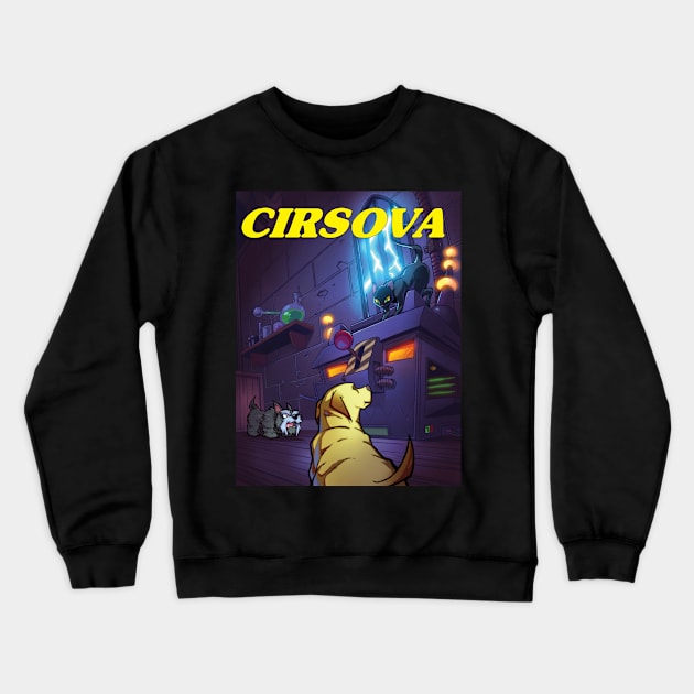 Henry and the Prince of Cats Crewneck Sweatshirt by cirsova